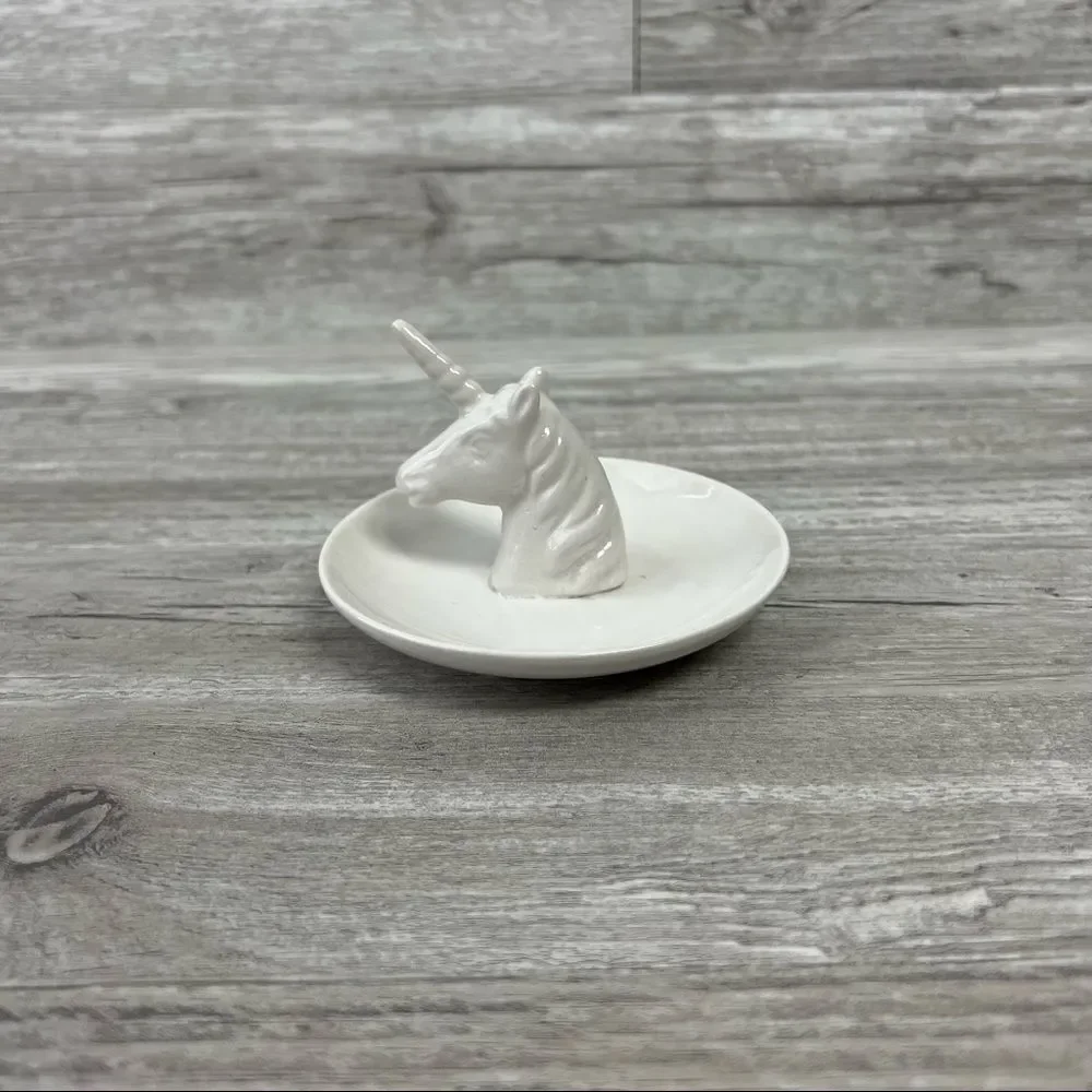 NWT Unicorn Jewelry Holder Trinket Dish